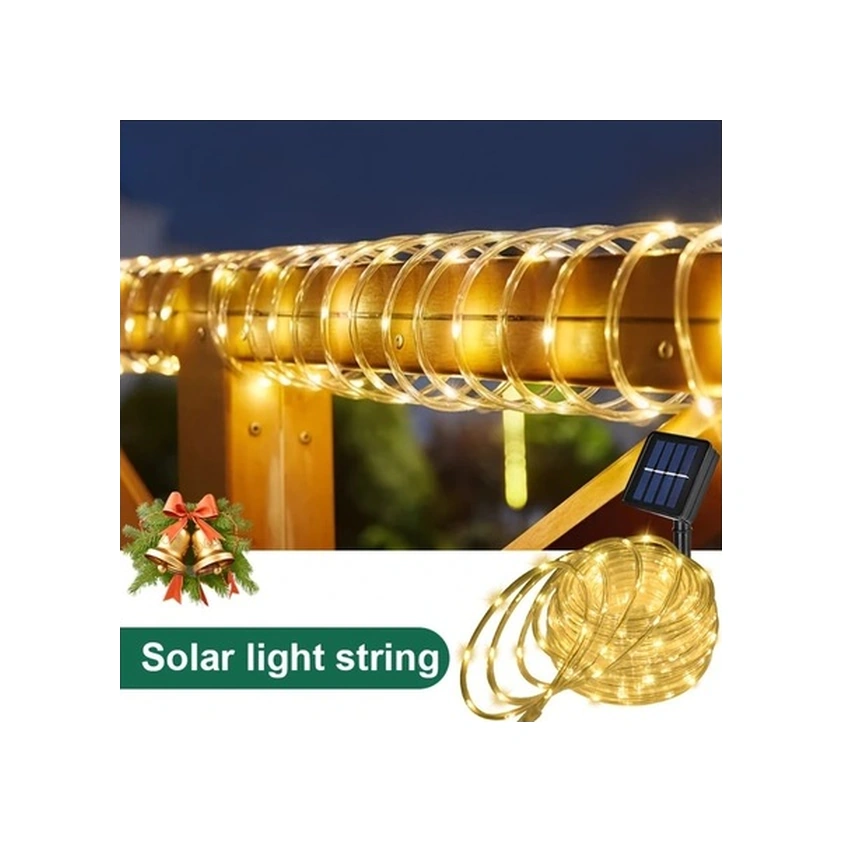 Trendooze Güneş Enerjili 50 Led Peri Işıkları 8 Mod Bahçe Parti Dekor