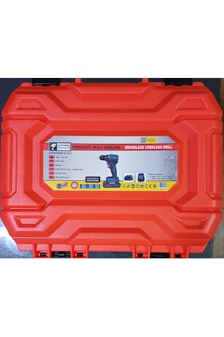 Catpower CAT-E1010 10 MM 20V 2.0AH Li-Ion Kömürsüz Akülü Vidalama Set