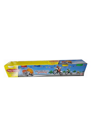 Play-Dough Oyun Hamuru 6 Lı Motorcycle 1 Paket Oyun Hamuru Seti 6 Renk