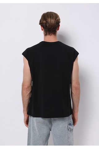Colin's Colins Boxy Fit Erkek Siyah Atlet Cl1078304 Q1.v1 Blk Siyah