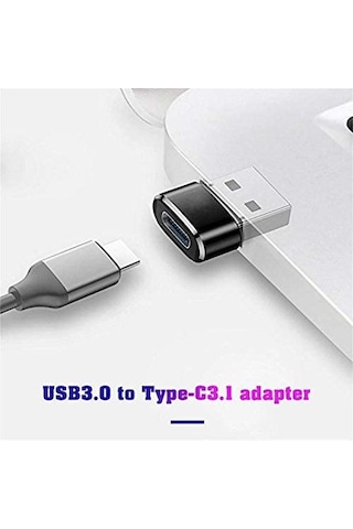 Axya USB to Type C Şarj Data Çevirici Dönüştürücü Adaptör