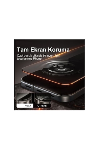 5 Adet Nova Hd Series Apple iPhone 16 Pro İçin Uyumlu Temperli Cam Ekran Koruyucu