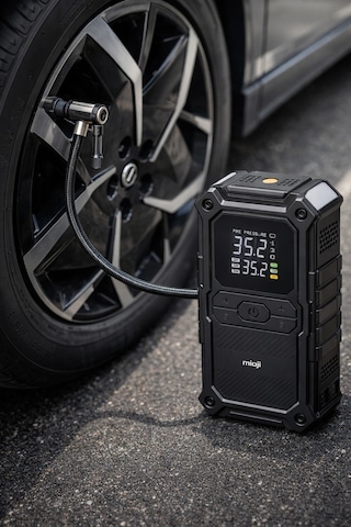 Mioji D8H Premium 4in1 48000mah 3000a Akü Takviye + Hava Pompası + Led Fener + Powerbank