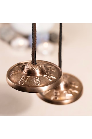 Mantra Tınısı Temalı Tingsha Meditasyon Çanı