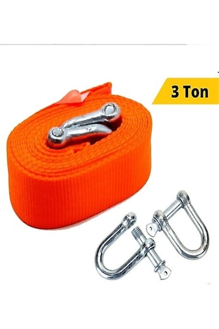 Kumaş Çeki Çekme Halatı 3 Ton 3 M N11.236