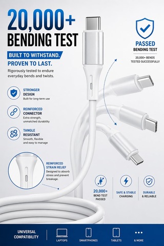 Usb A-lightning Uyumlu, 1metre, 3.1a Hızlı Şarj Kablosu, Remorax