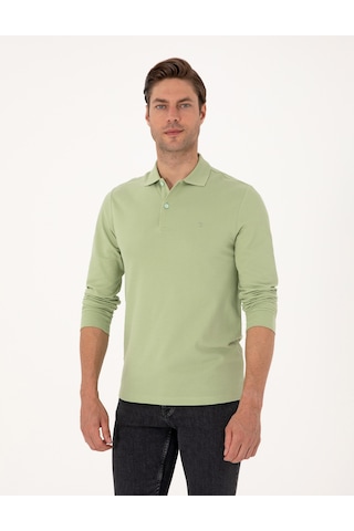 Pierre Cardin Erkek Çağla Sweatshirt 50314048-vr016 Çağla