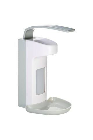 Novahub Duvar Tipi 500ml Sıvı Sabun Dispanseri - Dirsek Basmalı Hijyenik El Yıkama Makinesi Diğer