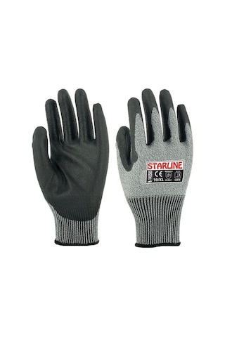 Starline Kesilmeye Direncli Poliüretan Kaplama Isi Eldiveni 145505 Ce Dirençli Kaplamalı