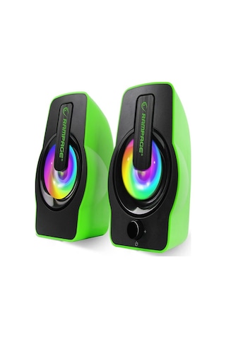 Rampage Rms-G7 Falsetto 2.0 6 Watt Rgb Ledli Yeşil