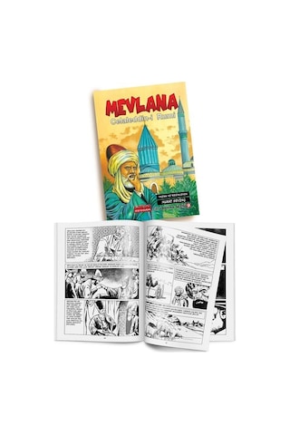 Mevlana Celaleddin-i Rumi - Çizgi Roman Serisi 9 - Murat Sevinç - Bordo Ressam
