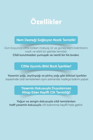 Yasemin Özü İçerikli, Nemlendirici Makyaj Temizleme Yağı A'pıeu Jasmine Cleansing Oil Moist 49769815