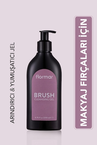 Flormar Brush Cleansing Gel Makyaj Fırçası Temizleyici 000 (Transparan)