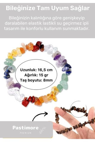 Enenstyle Fashıon Boutıqueunisex Koç Burcu Enerjisini Yükselten Doğal Taş Bileklik Koç Burçları Için Burç Taşı Bileklik Çok Renkli Çok Renkli