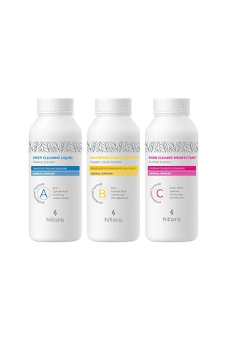 Aha + Bha + C Hydrafacial Solüsyonu 3'lü Set