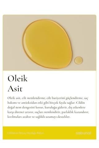 Oleik Asit Serumu 50 Ml - Saç Ve Cilt İçin Nemlendirici Serum
