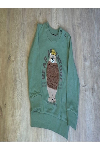 2'li Bebek Çocuk 2 İplik Takım-719 Yeşil