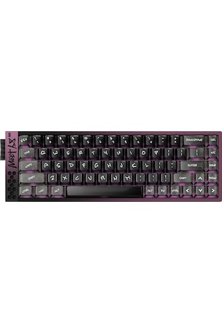 Meet68 Ultra Midnight Purple %65 Omega Manyetik Switch 8k Hz He Rgb İngilizce Mekanik Gaming Klavye