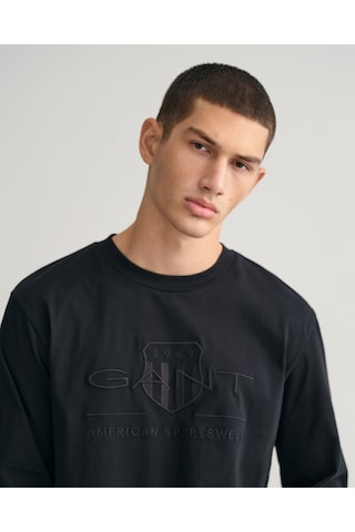 Gant Erkek Sweatshırt 2004041-005 2004041-005 Siyah Siyah