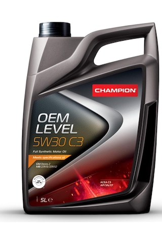 Champion OEM Level 5W-30 C3 Motor Yağı 5 L