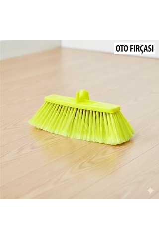 120 Cm Uzun Saplı Oto Yıkama Fırçası - 9,5 Cm Yumuşak Kıllı Çizmez Yapı