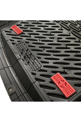 Safir Jeep Compass Havuzlu Universal Paspas Krom Mavi