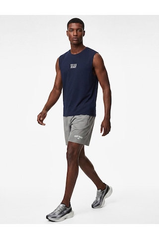 Koton Straight Fit Kolsuz Bisiklet Yaka Baskılı Sporcu Atleti Lacivert 6sam30015nk