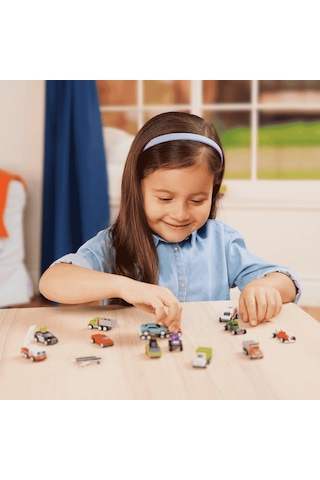 Driven Mini Araçlar - 20 Parça Çok Renkli