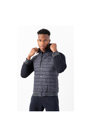 Maraton Sportswear Regular Erkek Hakim Yaka Uzun Kol Outdoor Lacivert Mont 22352-lacivert Lacivert