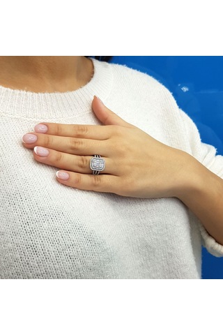 Lova 1,07 Karat Baget Pırlanta Yüzük - 1030248