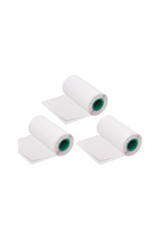 Yaleker 56x30mm Isıya Duyarlı Etiket Kağıdı - Beyaz Üzeri Siyah Yazı - 3 Rollü Kutulu - Kalıcı Basım - Yapışkan Etiketler