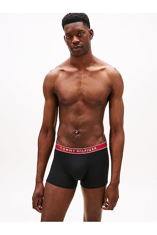 Tommy Hilfiger 3p Trunk Wb Erkek Pembe Boxer - Um0um03457