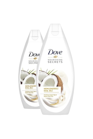 Nemlendirici Hindistan Cevizi Yaği & Badem Sütü Özü Duş Jeli 500 Ml X 2 Adet Diğer