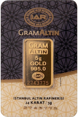 5 Gr 24 Ayar İar Gram Altın