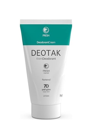 Mentol Ferahlığı 7 Güne Kadar Etkili Krem Deodorant 35 Ml