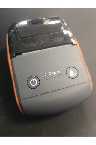 58mm Bluetooth Termal Fiş Adisyon, Makbuz Ve Etiket Yazıcı Taşınabilir Kablosuz Yazıcı