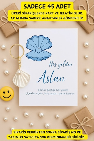 15 Adet İstiridye Anahtarlık - Yenidoğan - Diş Buğdayı - Hoşgeldin Bebek - 6 Ay Kına Hediyesi Çok Renkli