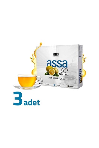 Hhs Assa 60 Sachet Limon Aromalı Bitki Form Çayı 3 x 240 G