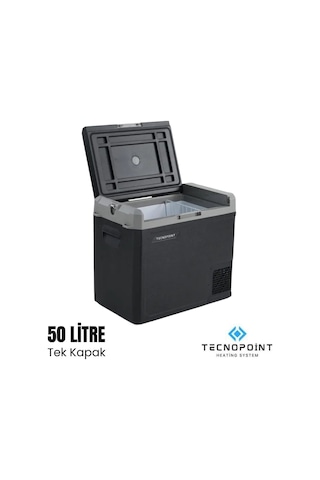 Tecnopoint Tc21-09 Tek Kapaklı Araç İçi Portatif Buzdolabı 50 Litre 12v-24v-1929