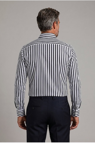 Bisse Siyah Regular Fit Cepsiz Uzun İtalyan Yaka Gömlek Gmczg261002 C99