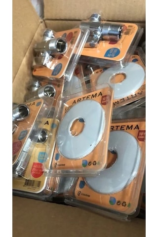 Artema A45200 Filtreli Ara Musluk Krom 10'lu Paket