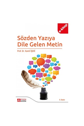 Sözden Yazıya Dile Gelen Metin E-kitap