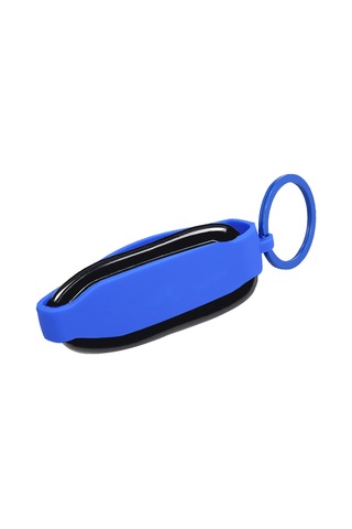 Wezone Tesla Model X Anahtarlık Kılıfı - Çizilmelere Karşı Koruma, Mavi Silikon Kasa