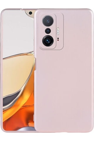 Xiaomi Mi 11t 5g Kılıf Esnek Yapılı İnce Slim Silikon Kapak Ryc/premier Rose
