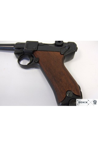 Denix Parabellum Luger 1898 Germany Pistol Koleksiyon Obje 25cm