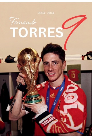 Fernando Torres Dünya Kupası Siyah Çerçeveli Tasarım Tablo Futbol Poster