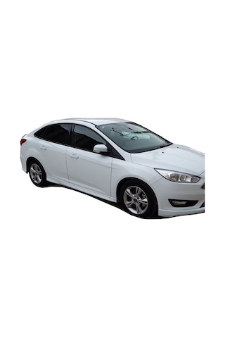 Ford Focus 3 Sedan (2012-2015) Yan Marşpiyel Seti (Plastik)
