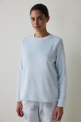 Penti Açık Mavi Magic Termal Etkili Sweatshirt Pijama Üstü