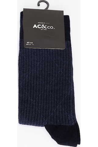AC&Co / Altınyıldız Classics Erkek Lacı Desenli Bambu Tekli Çorap Lacı