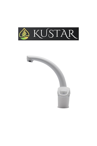 Kustar Sema Mix Aç Kapa Banyo Lavabo Bataryası Beyaz